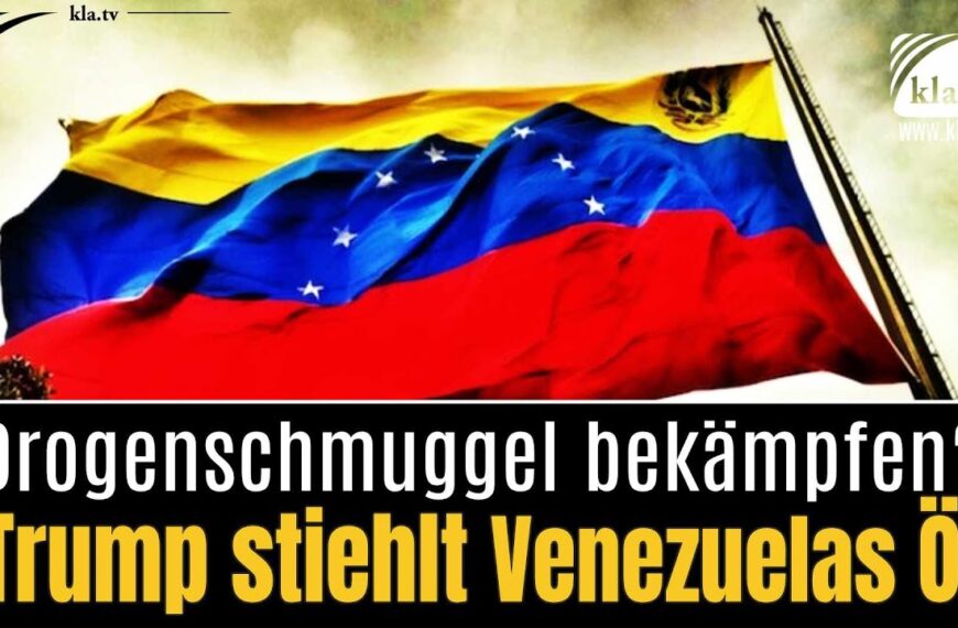 Drogenschmuggel bekämpfen? Trump stiehlt Venezuelas Öl!