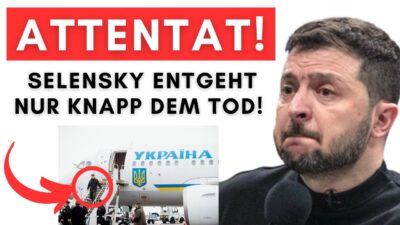 Mehr über den Artikel erfahren Dronen-Angriff auf Selenskys Flugzeug nur knapp gescheitert –  In einer EU-Hauptstadt!!!!