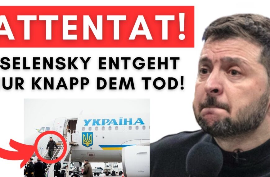 Dronen-Angriff auf Selenskys Flugzeug nur knapp gescheitert – In einer EU-Hauptstadt!!!!