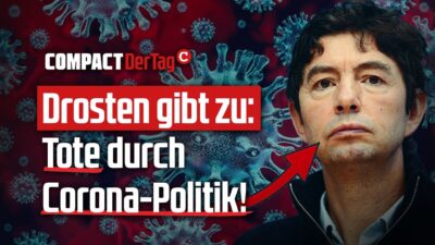 Mehr über den Artikel erfahren Drosten gibt zu: Tote durch Corona-Politik!💥