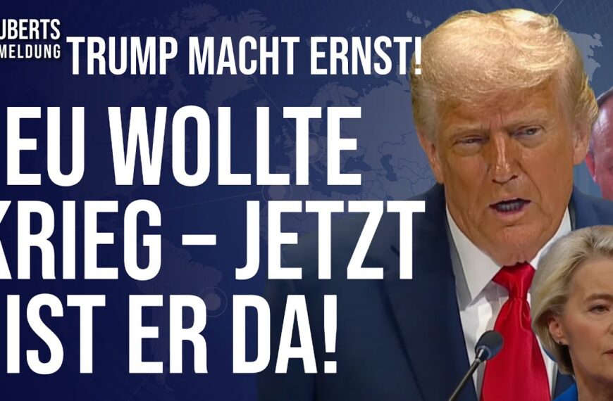 Eilt💥Brüssel und Berlin geschockt!💥DAMIT haben sie nicht gerechnet!💥DAS ist DAS Ende der EU!