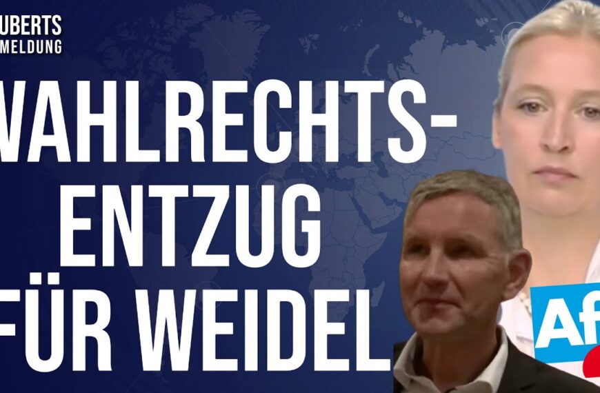 Eilt💥DIESER Plan wird jetzt durchgezogen!💥Panik beim Polit-Kartell💥Generalangriff auf Alice Weidel!