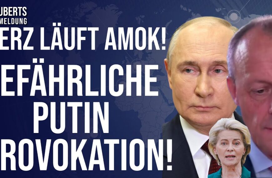 Eilt💥Internationales Entsetzen über Merz💥Schwere Vorwürfe: „Sie wollen Krieg“💥Totale EU-Eskalation