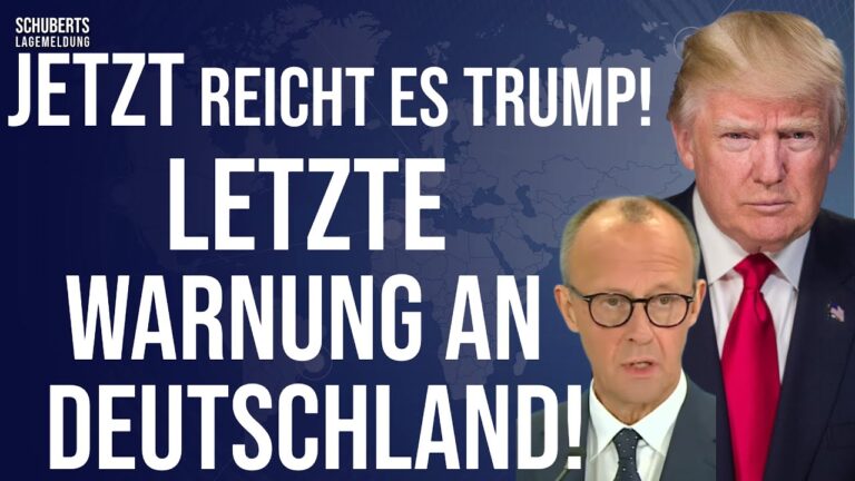 Mehr über den Artikel erfahren Eilt💥Wahnsinn💥Merz mit Kampfansage gegen Trump!💥Das Ende des Bündnisses droht! 💥Totale Konfrontation