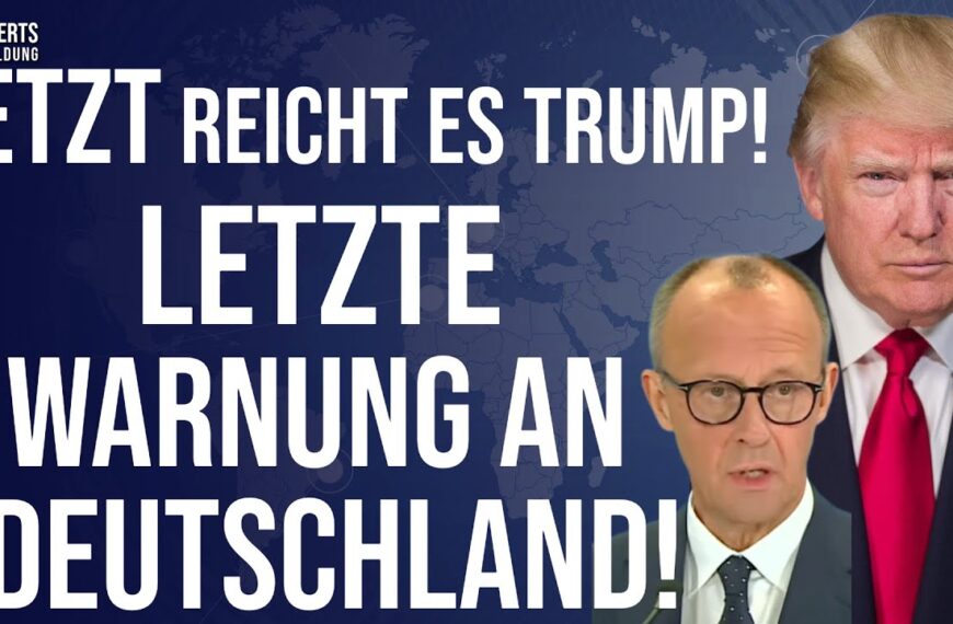 Eilt💥Wahnsinn💥Merz mit Kampfansage gegen Trump!💥Das Ende des Bündnisses droht! 💥Totale Konfrontation