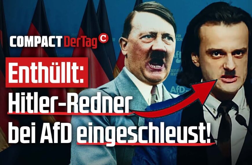 Enthüllt: Hitler-Redner bei AfD eingeschleust!💥