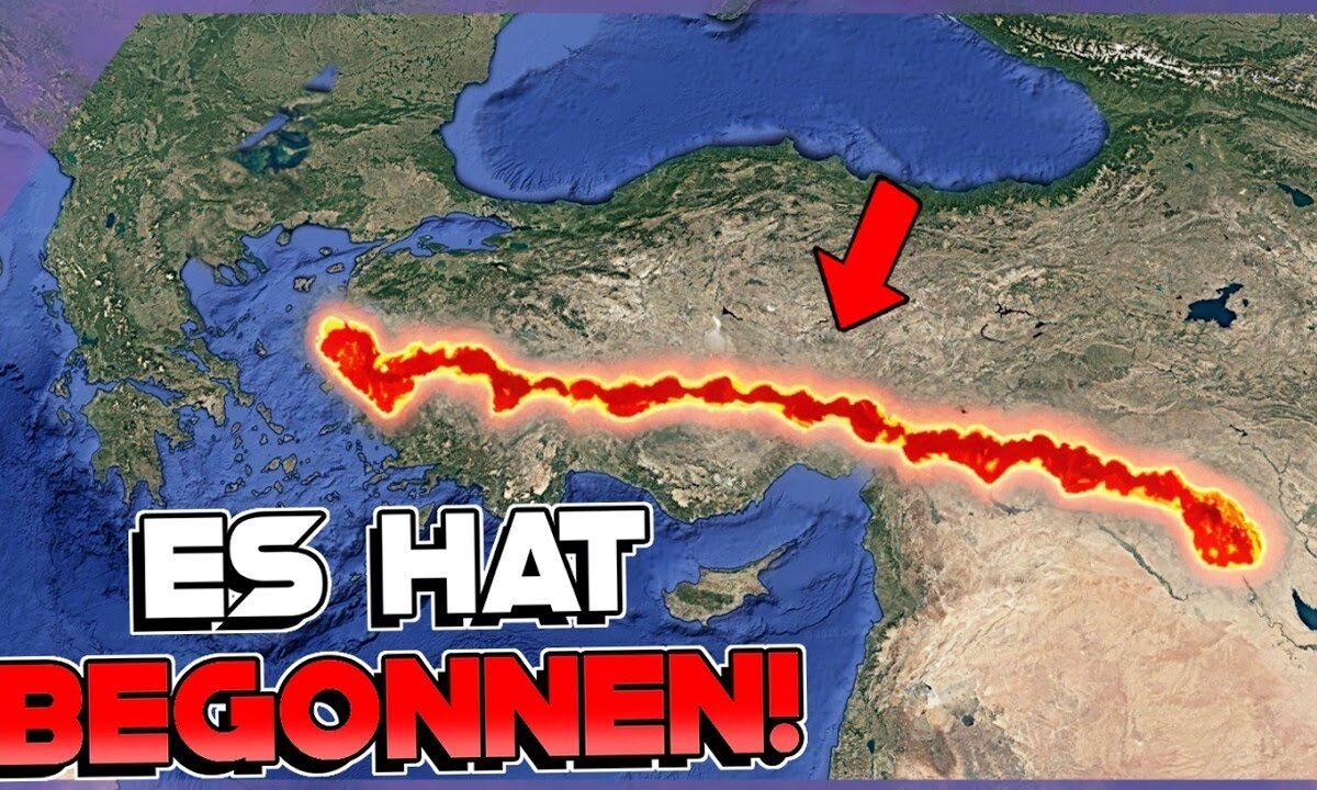 ERDBEBENGEFAHR?! Unter der TÜRKEI wächst ein GIGANTISCHER RISS!