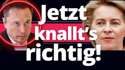 Mehr über den Artikel erfahren EU Eskalation gegen ELON MUSK noch im DEZEMBER! Vance antwortet umgehend!