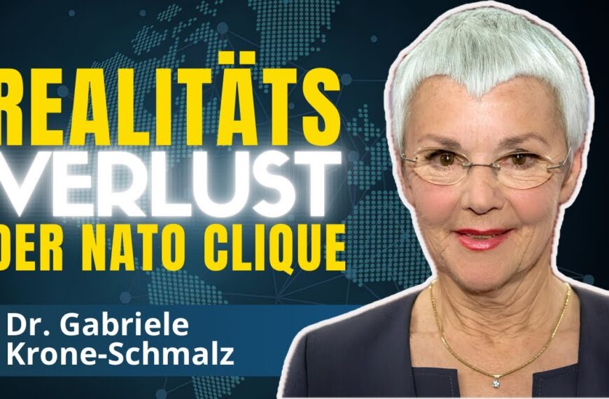 Europa steht am Abgrund, und merkt es nicht | Dr. Gabriele Krone-Schmalz
