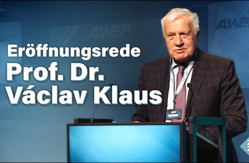 Ex-Präsident: „Für ein Europa der Vaterländer!“ A-WEF Eröffnungsrede Václav Klaus