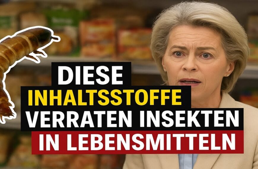 🚨 Aldi, Lidl, Rewe & Co.: Diese INHALTSSTOFFE verraten Insekten in Lebensmitteln!