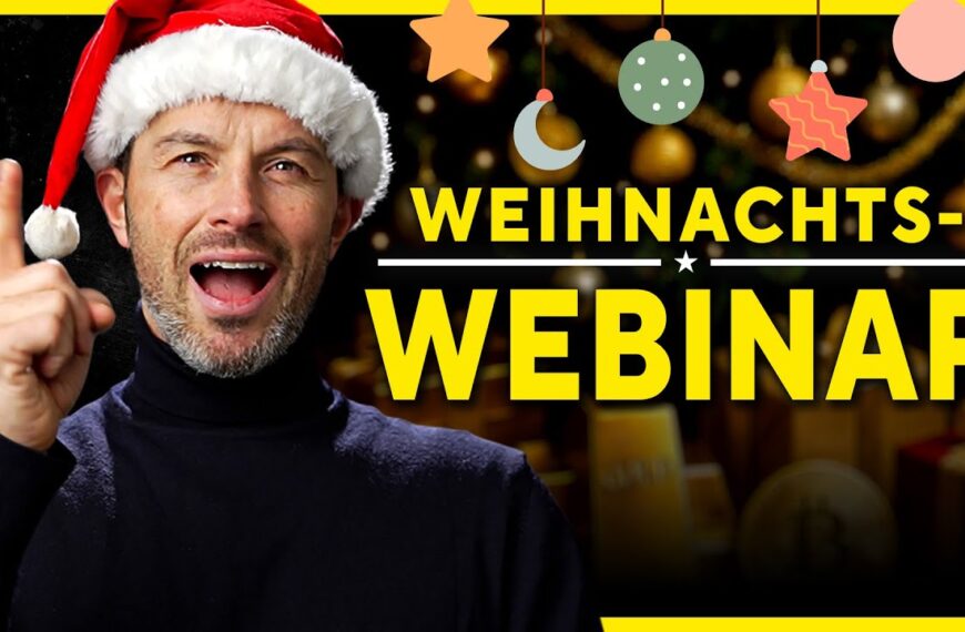 Finanzmärkte 2026, Bitcoin, Gold, Öl – das Webinar zur finanziellen Intelligenz