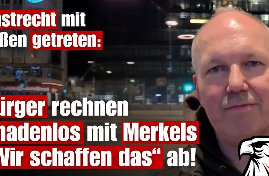 Gastrecht mit Füßen getreten: Bürger rechnen gnadenlos mit Merkels „Wir schaffen das“ ab!