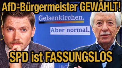 Mehr über den Artikel erfahren Gelsenkirchen: AfD-Vize-Bürgermeister! WER ist schuld? SPD ist fassungslos! „Faschisten gewählt“