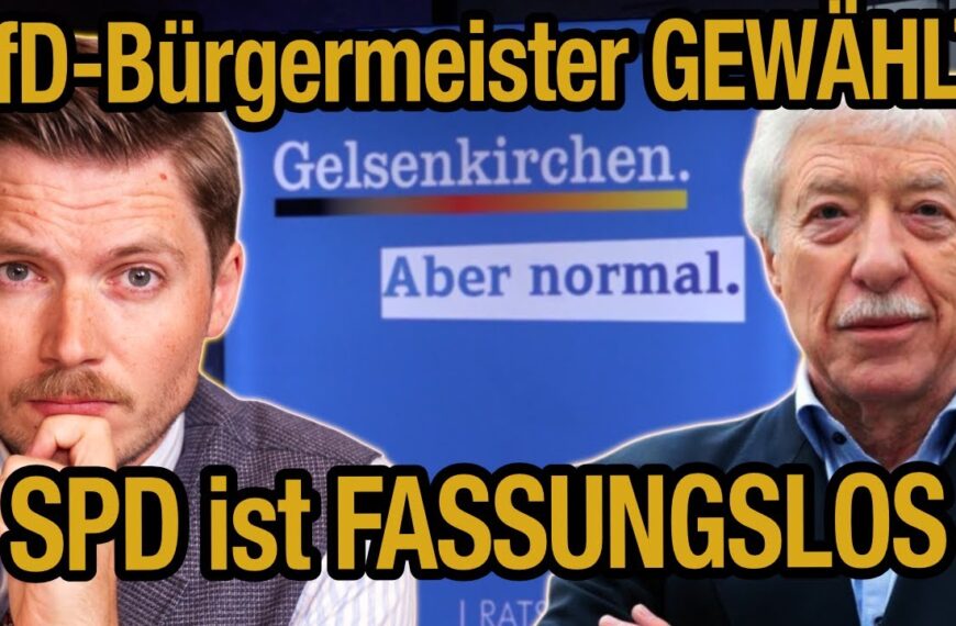 Gelsenkirchen: AfD-Vize-Bürgermeister! WER ist schuld? SPD ist fassungslos! „Faschisten gewählt“