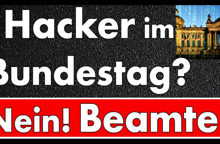 Hackerangriff im Bundestag? Eher Beamte am Werk! Unfassbare Sicherheitslücken im Parlament!