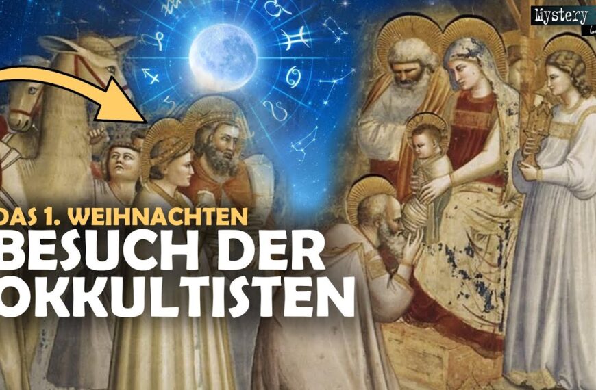 Heidnische Esoteriker beim Jesus-Kind | Gefeiertes Teufelszeug kirchlich toleriert