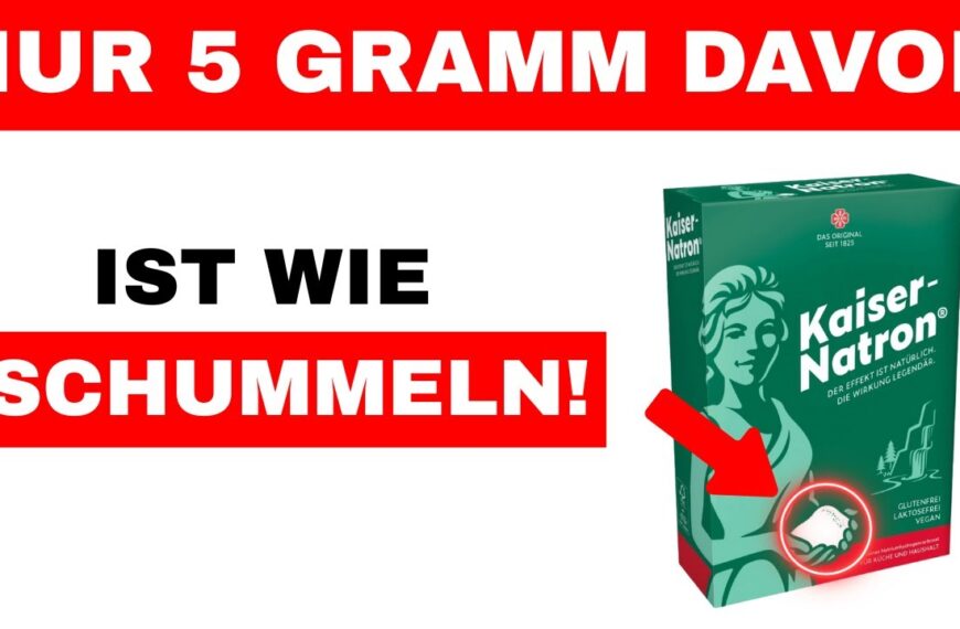Ich habe 120 Tage lang 1 Glas NATRONWASSER GETRUNKEN und schockierende Ergebnisse erhalten