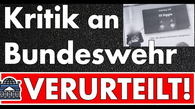 Mehr über den Artikel erfahren Illegale Einreise kein Problem! Kritik an der Bundeswehr: 19-jähriger verurteilt! Absurdistan 2025
