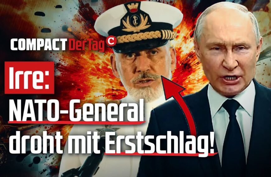 Irre: NATO-General droht mit Erstschlag!💥