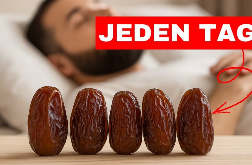 Jeden Tag 4 Datteln, was dann geschah, veränderte sein Leben💥