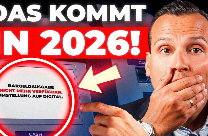 Jetzt offiziell: Der geheime 3-Stufen-Plan zur TOTALEN Kontrolle! (Das Bargeld-AUS kommt)