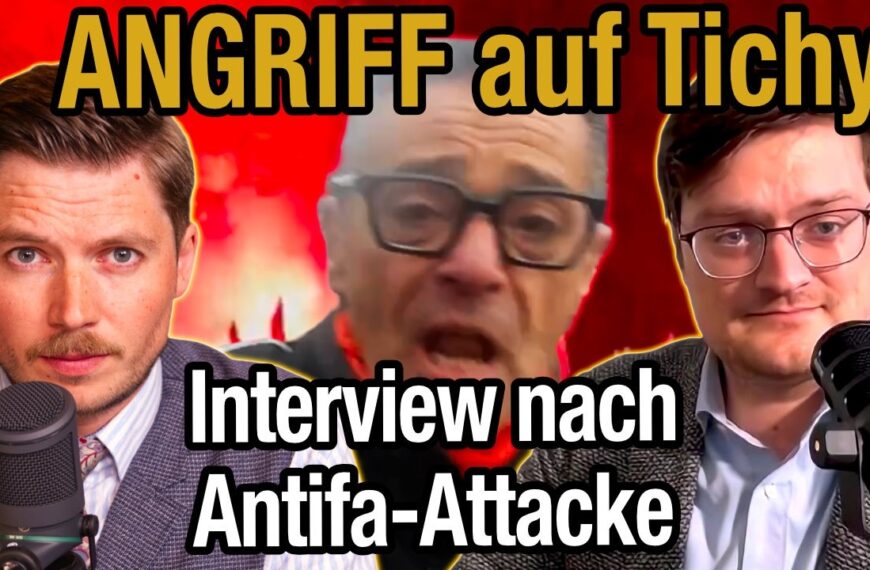 Jetzt spricht Maximilian Tichy – Medien schweigen Antifa-Angriff einfach tot!