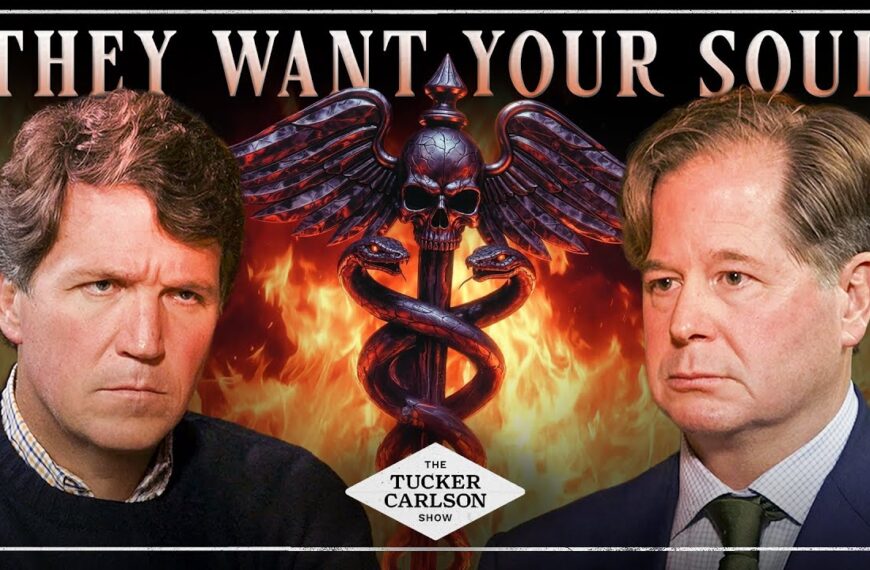 Tucker Carlson: John Leake – Die dämonischen Rituale zur Nachahmung Gottes und die neue Wissenschaftsreligion der Menschheit – Englisch