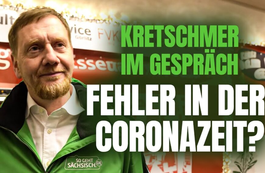Kretschmer im Gespräch: Fehler in der Coronazeit? „Ich denke sehr viel darüber nach“