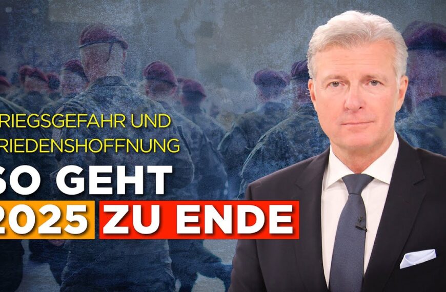 Kriegsgefahr und Friedenshoffnung – so geht 2025 zu Ende