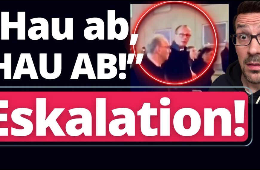 Magdeburg Eklat: Bürger geigen Merz gehörig die Meinung!