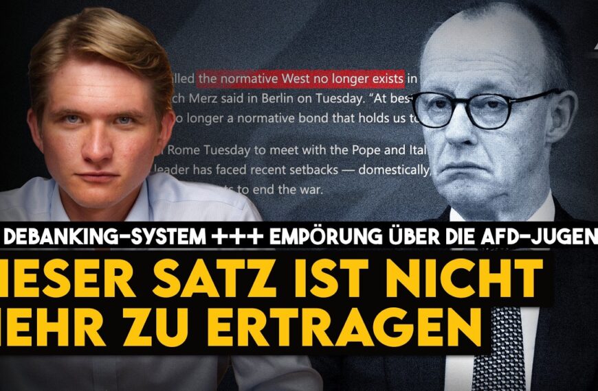 Merz kündigt den Westen +++ Der Denkfehler der AfD-Vorwürfe +++ Das Debanking-System