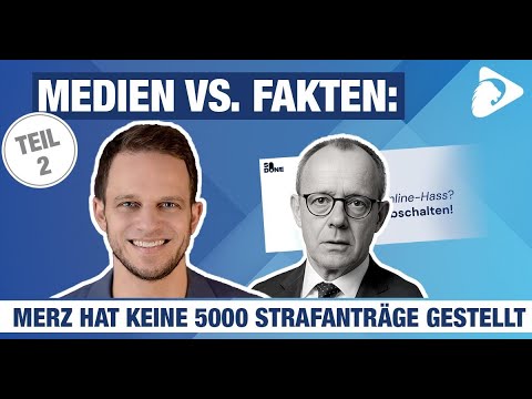 Nein, Merz hat nicht „fast 5000 Strafanträge“ wegen Beleidigung über „So Done“ gestellt