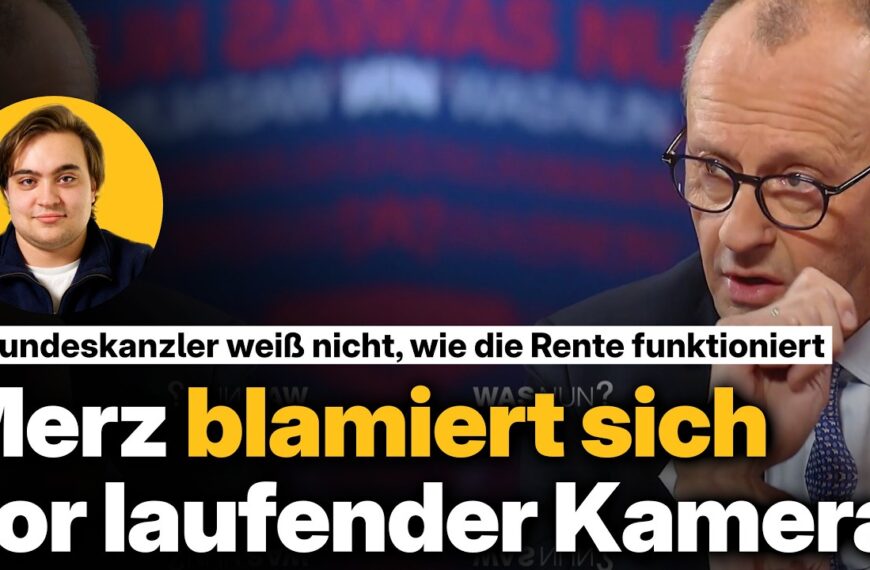 ÖRR-Auftritt: Merz weiß nicht, was das Rentenniveau ist | Newsroom