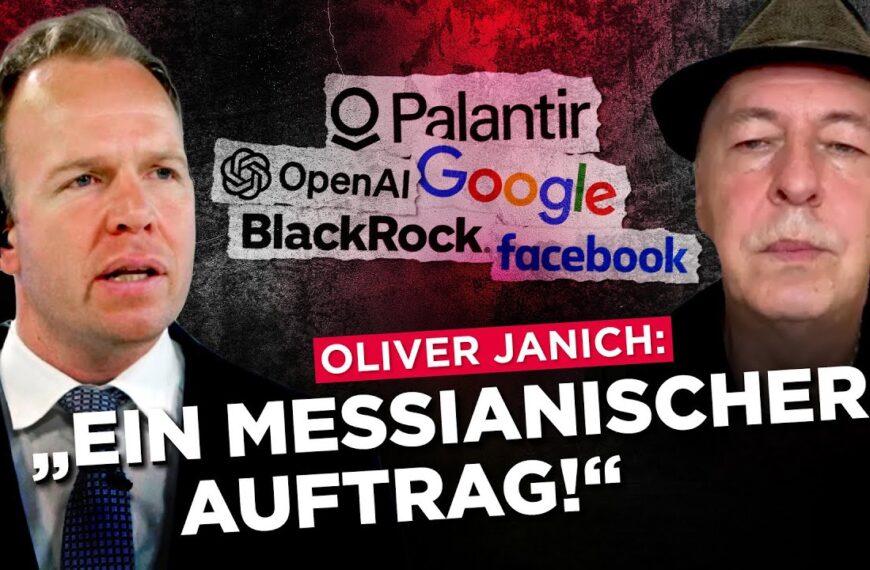 Oliver Janich: „Palantir, BlackRock, Google & Co folgen einem messianischen Auftrag!“