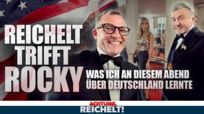 Mehr über den Artikel erfahren Reichelt trifft Rocky! Boom in den USA, Selbstzerstörung bei uns | Achtung, Reichelt!