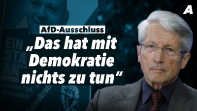 Mehr über den Artikel erfahren Rheinland-Pfalz: „Parteiverbot auf Sparflamme“ – Staatsrechtler Dietrich Murswiek im Interview