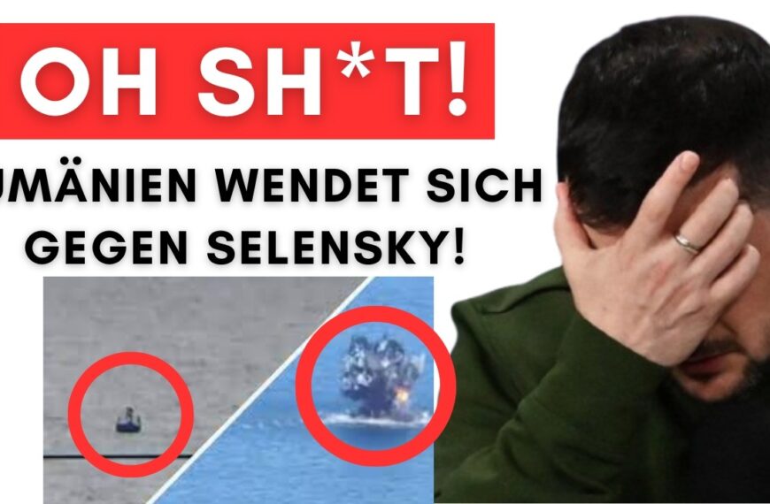 Rumänien ist stink-sauer & schießt ukrainische Drohnen ab! (mit Video)