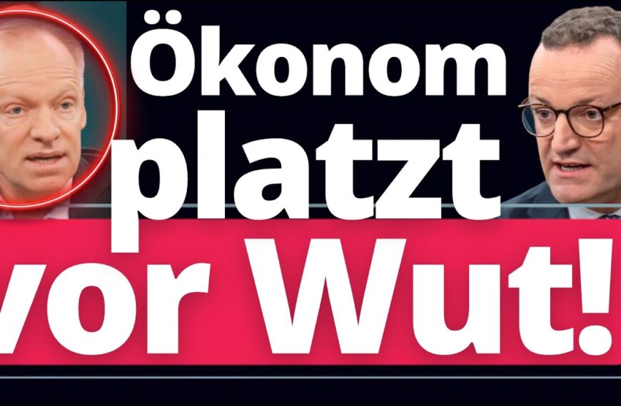 RUMMS: Ökonom klatscht Spahn die Rente um die Ohren!