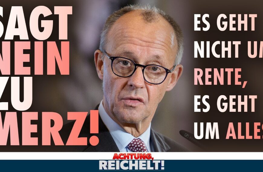 Sagt NEIN! Folgt Kanzler Merz nicht in den Renten-Abgrund! | Achtung, Reichelt!