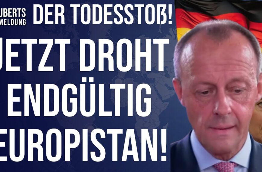 Schock-Pläne!💥DAMIT zerstören Merz und die EU Deutschland endgültig!💥HIER passiert nichts zufällig!