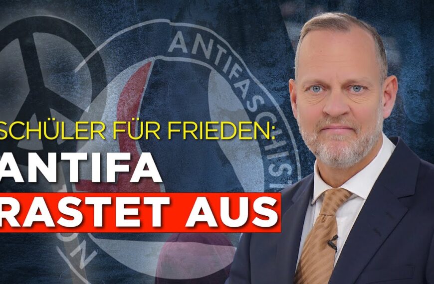 Schüler für Frieden: Antifa rastet aus