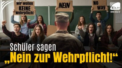 Mehr über den Artikel erfahren Schüler sagen „Nein zur Wehrpflicht!“