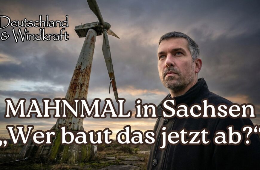 Seit Jahren stillgelegt! Das ist erst der Anfang Sachsens erstes Windrad als Mahnmal der Zukunft