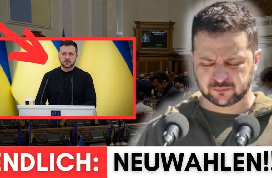 Selensky kündigt Rücktritt und Neuwahlen an: Erste Details zu Datum & Bedienungen sind da!