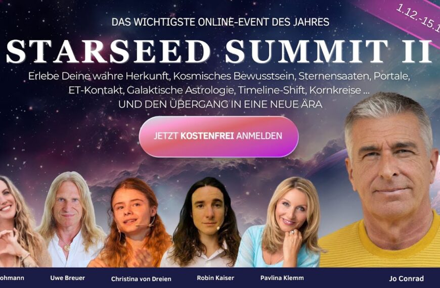 Starseed Summit II mit Jo Conrad 25 Teaser
