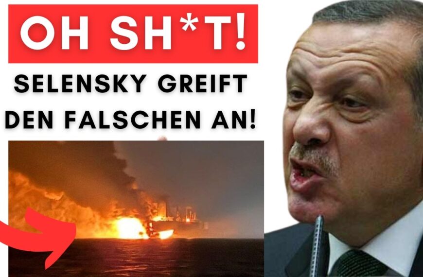 Ukraine versenkt türkischen Tanker – Erdogan schwört Rache & aktiviert sein Militär!