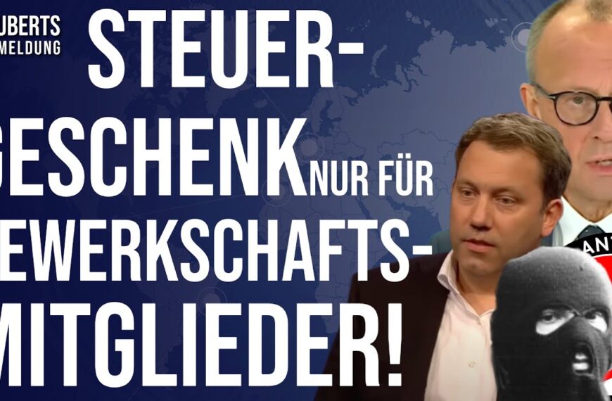 Unfassbar💥Belohnung für Anti-AfD-Krawalle?💥Schwere Vorwürfe gegen DGB💥Entsetzen über Merz-Regierung!