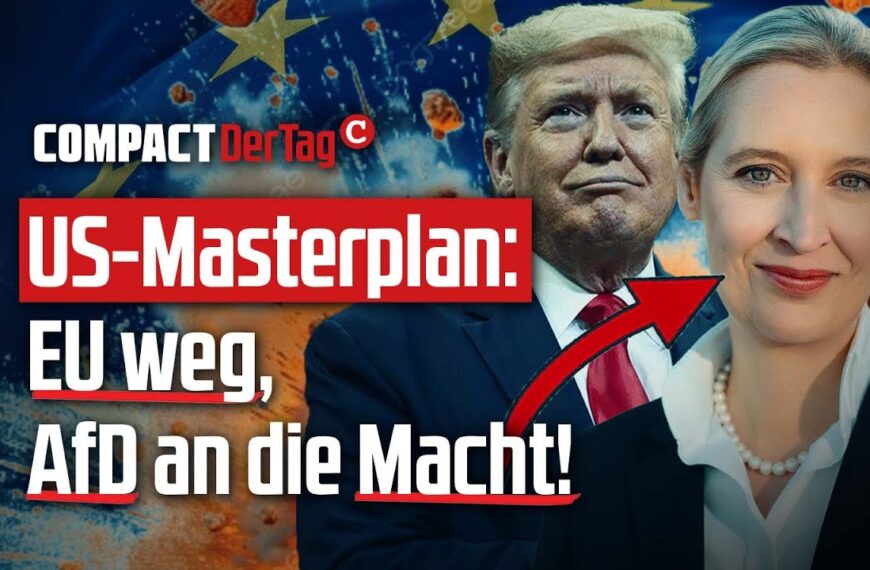 US-Masterplan: EU weg, AfD an die Macht!💥