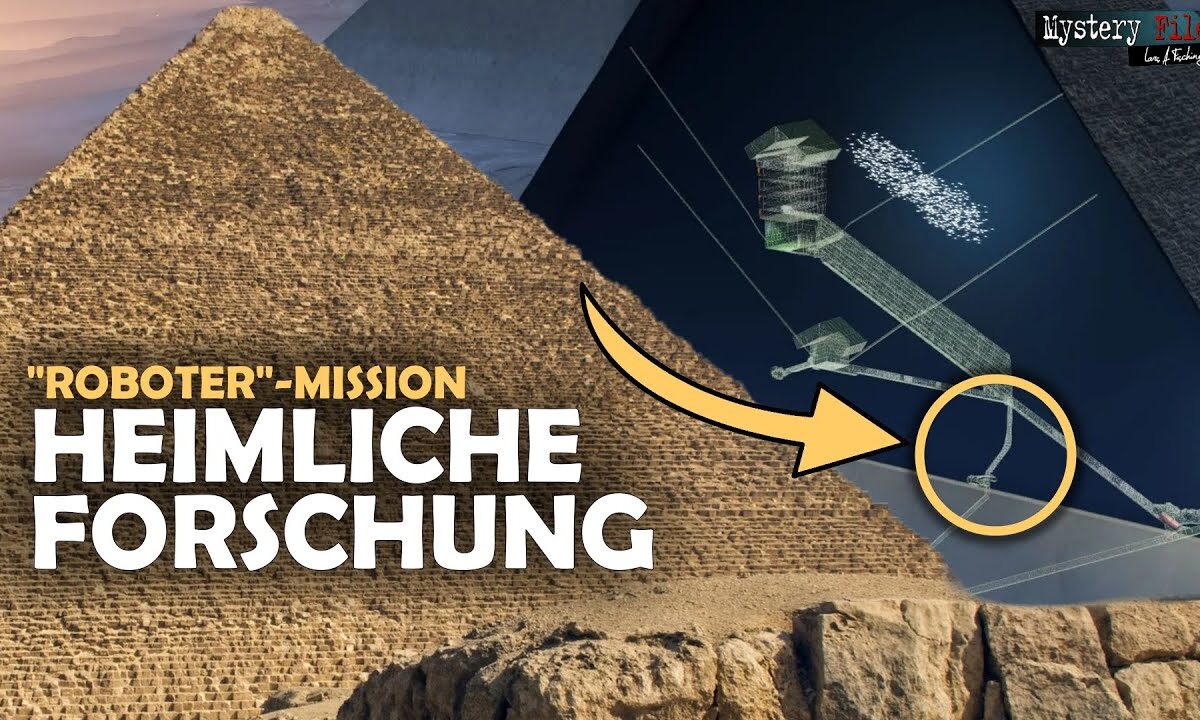 Vergessene Mission in der Cheops-Pyramide | Geheime „Roboter“-Erkundung schon 2011 – die Bilder